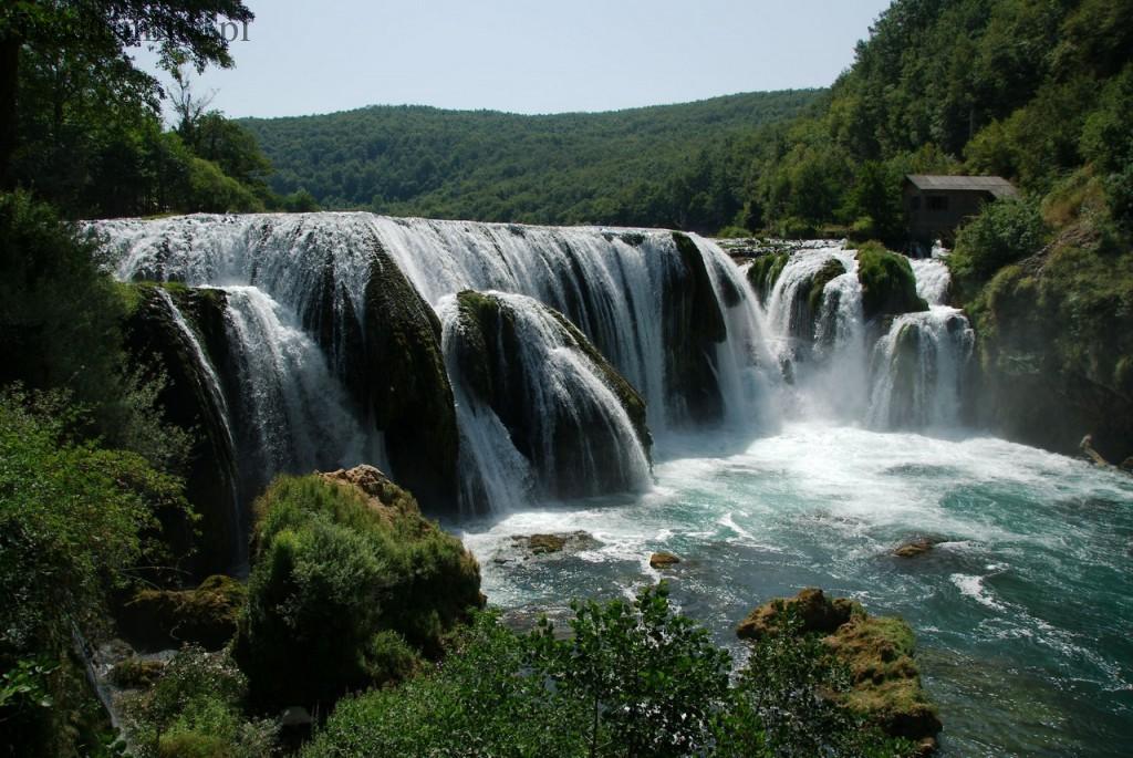 Bośnia i Hercegowina, wodospad Strbacki Buk na rzece Una. fot. Piotr Trochimiuk, 2013